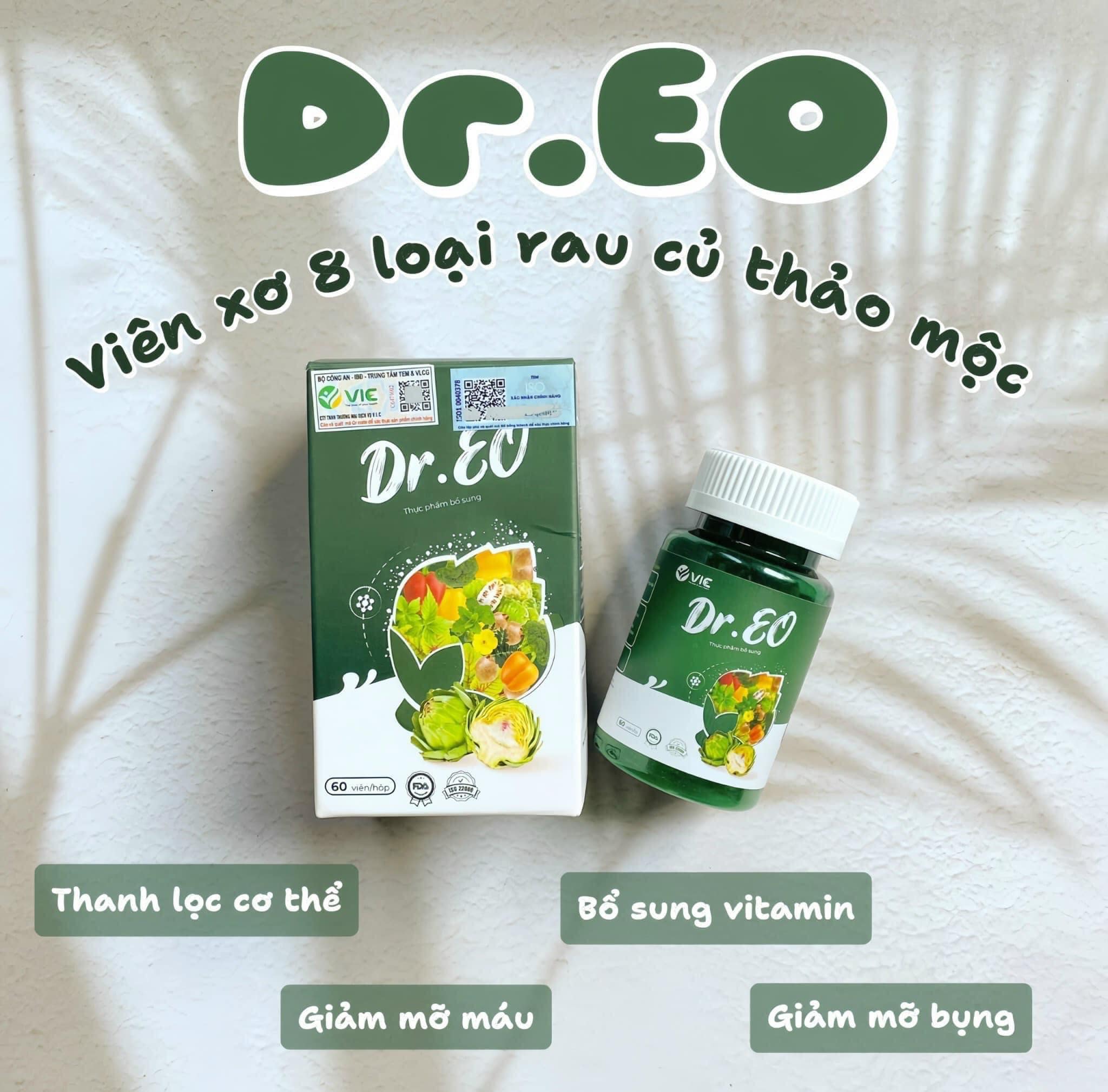 Viên Uống Thảo Dược Giảm Mỡ Bụng Dr EO VIC Organic Viên Uống Thảo Dược Giảm Mỡ Bụng Dr EO VIC Organic