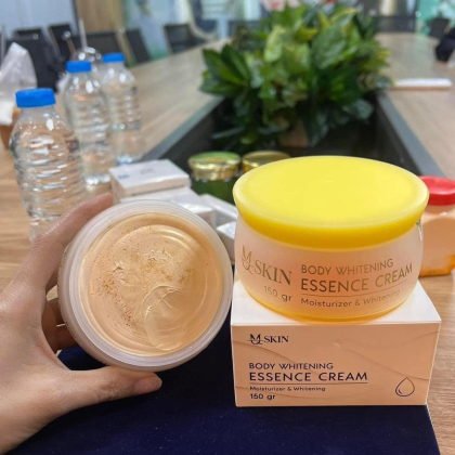 Kem Body Sâm Vàng MQ Skin Essence Cream (Tặng Kích Trắng) Kem Body Sâm Vàng MQ Skin Essence Cream (Tặng Kích Trắng)