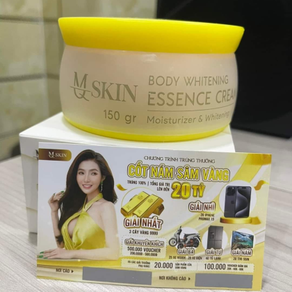 Kem Body Sâm Vàng MQ Skin Essence Cream (Tặng Kích Trắng) Kem Body Sâm Vàng MQ Skin Essence Cream (Tặng Kích Trắng)