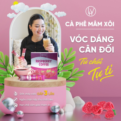 Cà Phê Mâm Xôi Giảm Cân Raspberry Coffee 15 gói Cà Phê Mâm Xôi Giảm Cân Raspberry Coffee 15 gói
