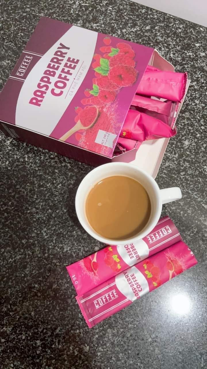 Cà Phê Mâm Xôi Giảm Cân Raspberry Coffee 15 gói Cà Phê Mâm Xôi Giảm Cân Raspberry Coffee 15 gói