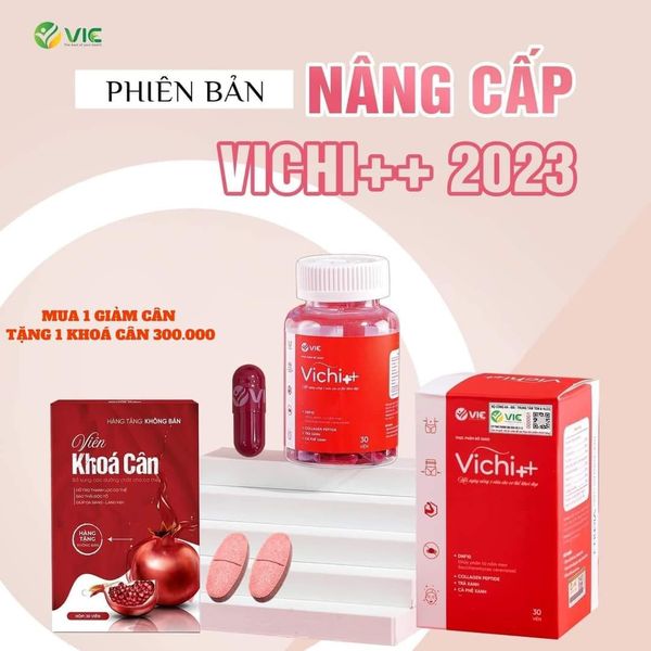 Viên Uống Giảm Cân Vichi++ VIC Organic