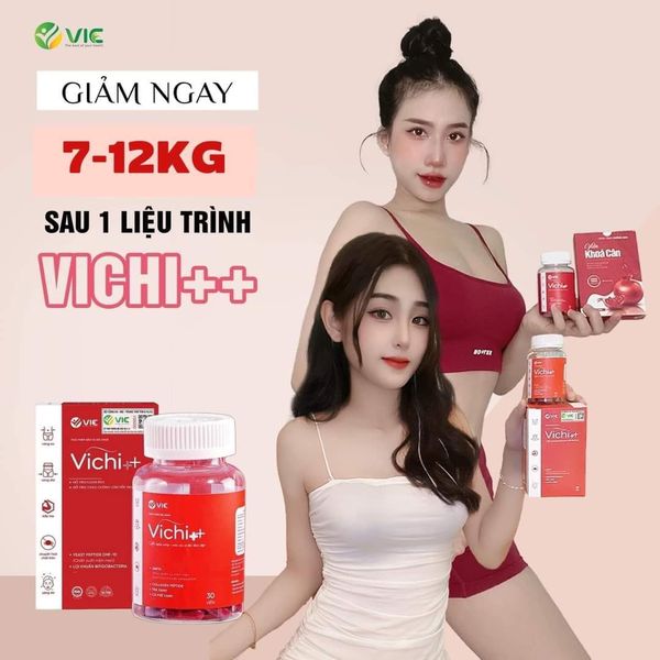 Viên Uống Giảm Cân Vichi++ VIC Organic Viên Uống Giảm Cân Vichi++ VIC Organic