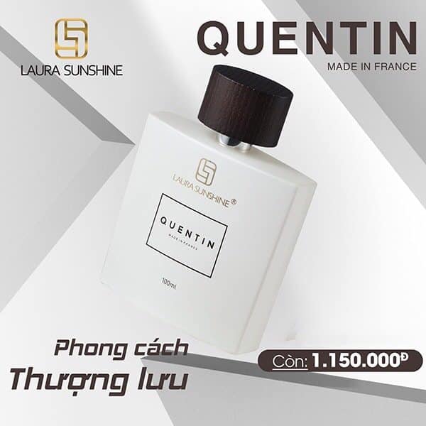 Nước Hoa Nam Laura Sunshine Quentin 100ml Nước Hoa Nam Laura Sunshine Quentin 100ml