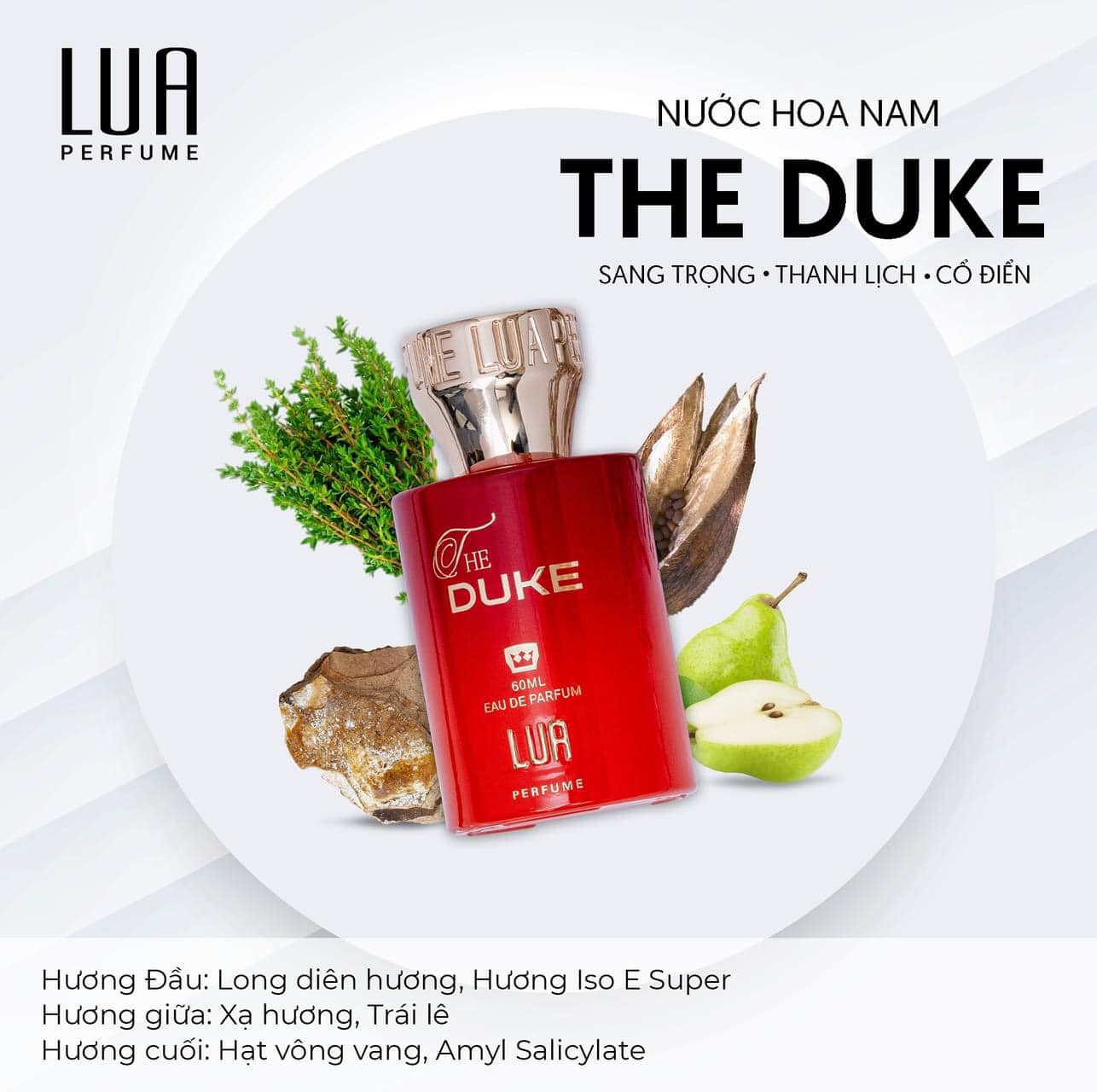 Nước Hoa Nam The Duke 60ml Lua Perfume Nước Hoa Nam The Duke 60ml Lua Perfume