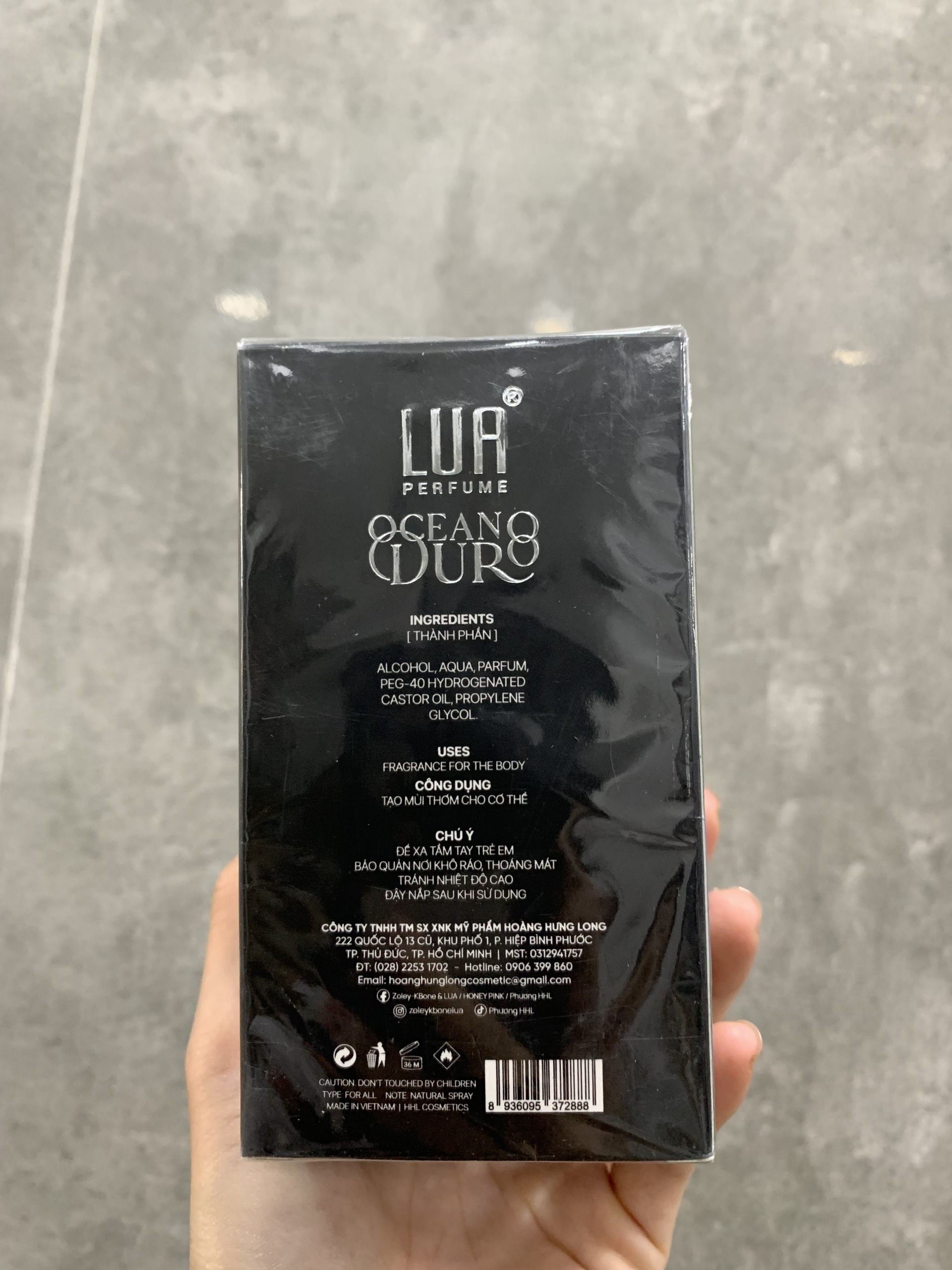 Nước Hoa Nam Oceano Doro 50ml Lua Perfume Nước Hoa Nam Oceano Doro 50ml Lua Perfume