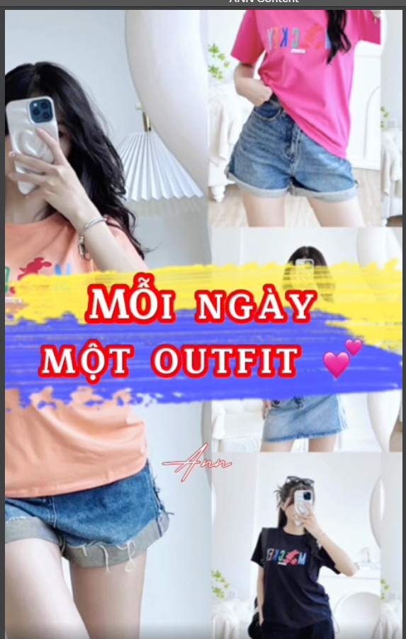 mỗi ngày 1 outfit - ghé shop ANN để tham khảo mẫu ạ