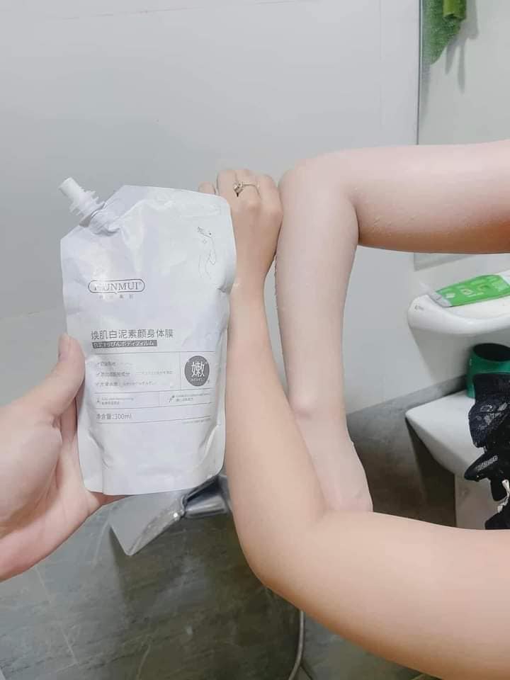 Kem Ủ Trắng Body Hunmui Bản Trung Kem Ủ Trắng Body Hunmui Bản Trung