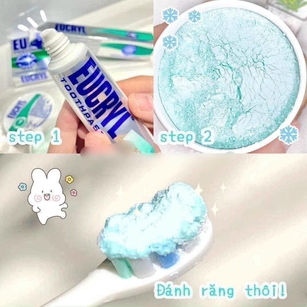 Kem Đánh Răng Giảm Hôi Miệng Eucryl Toothpaste 50ml Của Anh Kem Đánh Răng Giảm Hôi Miệng Eucryl Toothpaste 50ml Của Anh