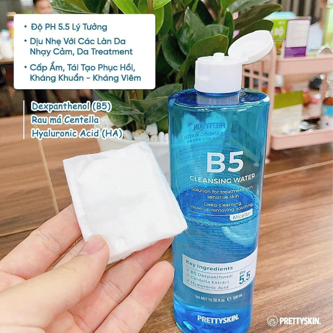 Nước Tẩy Trang B5 PrettySkin 500ml Nước Tẩy Trang B5 PrettySkin 500ml