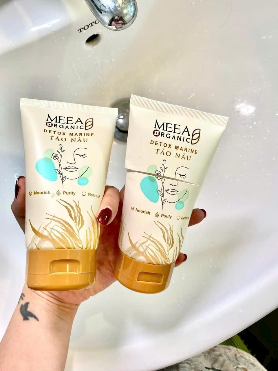 Sữa Rửa Mặt Tảo Nâu Detox Marine Sữa Rửa Mặt Tảo Nâu Detox Marine