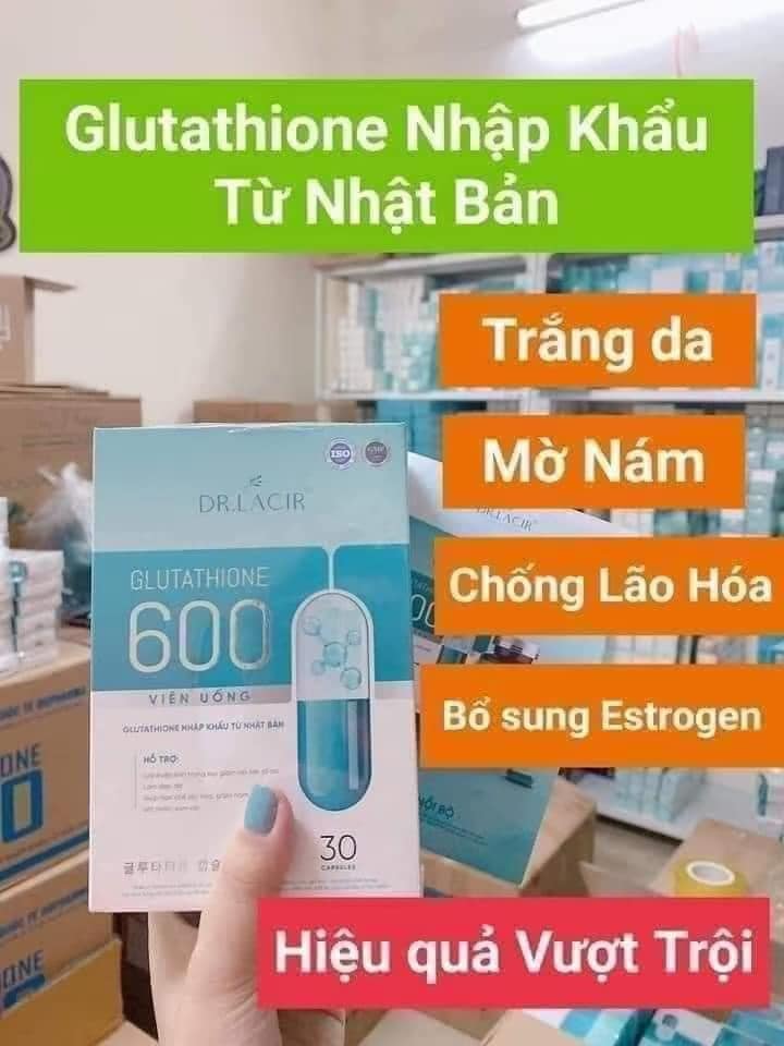 Bảo bối tái sinh làn da Ngày 2 lần sáng tối uống viên Glutathione 600 bất ngờ sẻ đến với làn da mặt sẻ ko còn bị nám sạm nữa Bảo bối tái sinh làn da Ngày 2 lần sáng tối uống viên Glutathione 600 bất ngờ sẻ đến với làn da mặt sẻ ko còn bị nám sạm nữa