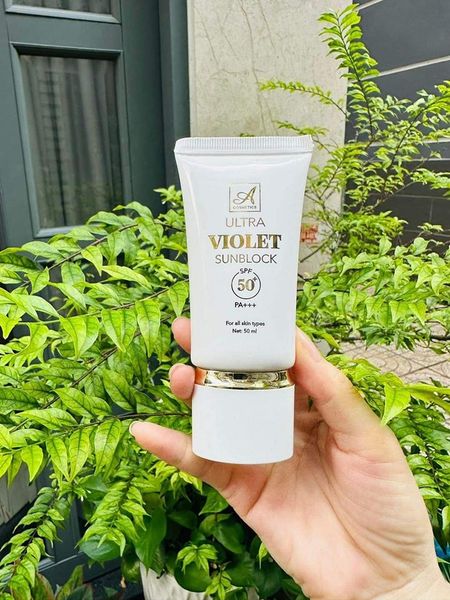 Kem Chống Nắng A Cosmetics Ultra Violet Sunblock Mỹ Phẩm Phương Anh Kem Chống Nắng A Cosmetics Ultra Violet Sunblock Mỹ Phẩm Phương Anh