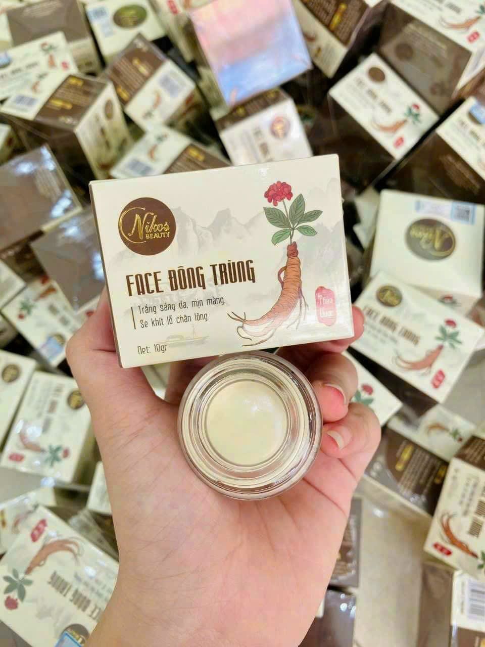 Kem Face Đông Trùng Nikos Beauty Chính hãng xài là đẹp từng ngày luôn Kem Face Đông Trùng Nikos Beauty Chính hãng xài là đẹp từng ngày luôn