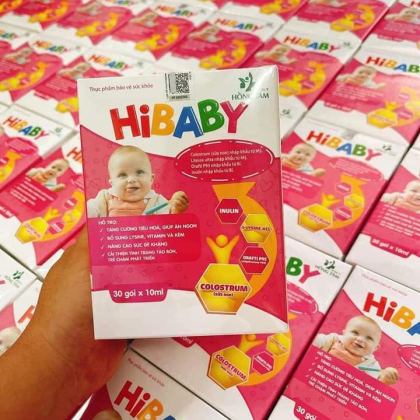 Siro HIBABY trợ thủ đắc lực giúp con mau lớn khỏe mạnh Siro HIBABY trợ thủ đắc lực giúp con mau lớn khỏe mạnh