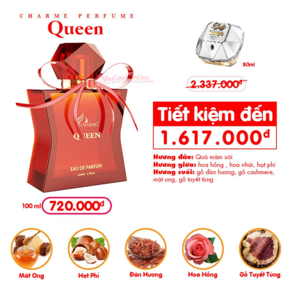 Nước Hoa Nữ Charme Queen 100ml Nước Hoa Nữ Charme Queen 100ml