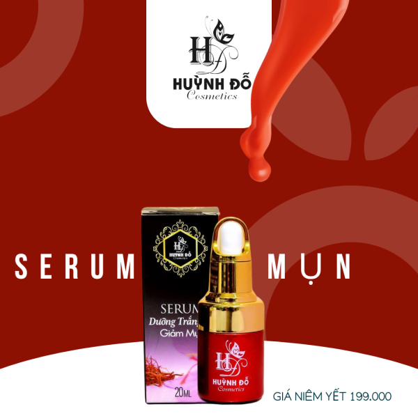 Serum đặc trị mụn Huỳnh Đỗ 12h Serum đặc trị mụn Huỳnh Đỗ 12h
