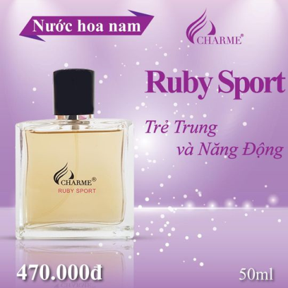 Nước Hoa Nam Charme Ruby Sport 50ml Nước Hoa Nam Charme Ruby Sport 50ml
