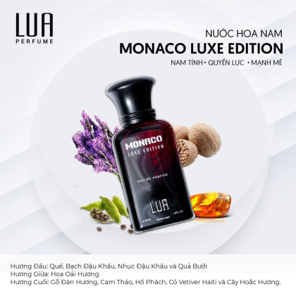 Nước Hoa Nam Monaco Luxe Edition 50ml LUA Perfume Nước Hoa Nam Monaco Luxe Edition 50ml LUA Perfume