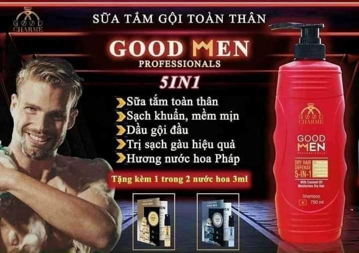 Sữa tắm gội Good Men Đỏ Một siêu phẩm cho mấy anh trai đây Sữa tắm gội Good Men Đỏ Một siêu phẩm cho mấy anh trai đây