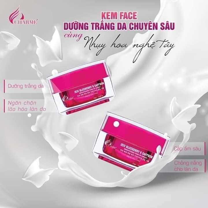 CHARME JEJU BLUEBERRY & SAFFRON giúp phụ nữ chinh phục vẻ đẹp rạng ngời không tuổi CHARME JEJU BLUEBERRY & SAFFRON giúp phụ nữ chinh phục vẻ đẹp rạng ngời không tuổi