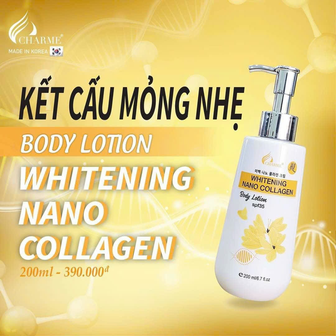 Body Lotion Charme trắng thơm đón nắng giúp yêu chiều làn da ngọc ngà Body Lotion Charme trắng thơm đón nắng giúp yêu chiều làn da ngọc ngà
