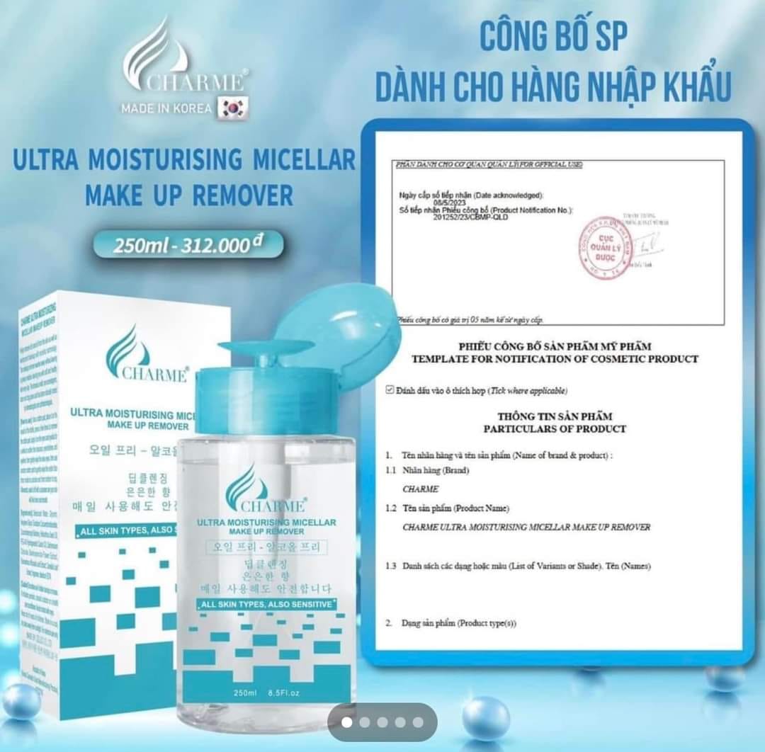 Những lý do nên chọn Tẩy Trang Charme Made In Korea Những lý do nên chọn Tẩy Trang Charme Made In Korea