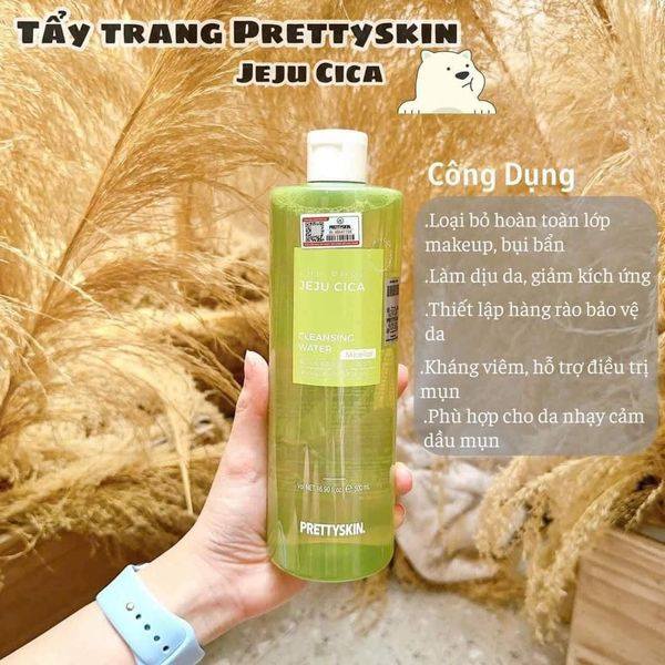 Nước Tẩy Trang Rau Má PrettySkin Nước Tẩy Trang Rau Má PrettySkin
