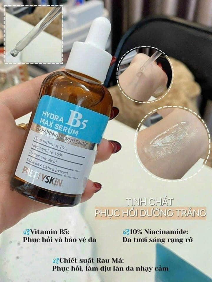 Serum B5 Phục Hồi Da PrettySkin Được rất nhiều bác sĩ da liễu ưng ý nè Serum B5 Phục Hồi Da PrettySkin Được rất nhiều bác sĩ da liễu ưng ý nè