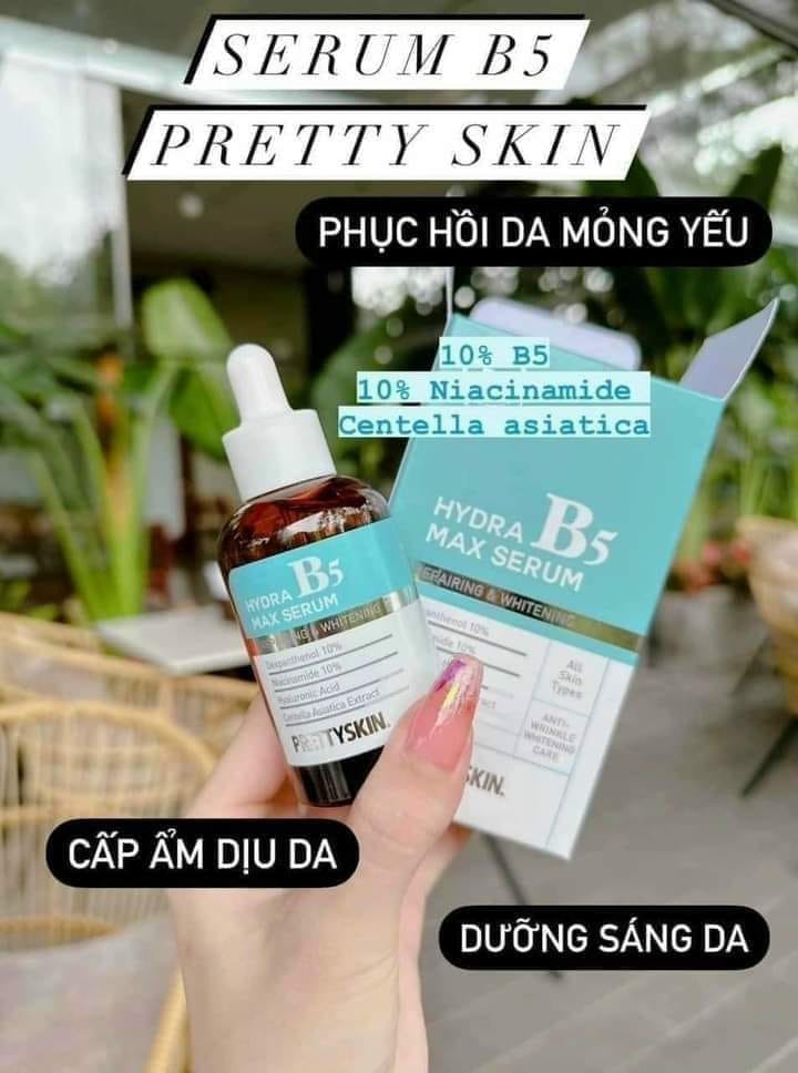 Serum B5 Phục Hồi Da PrettySkin Được rất nhiều bác sĩ da liễu ưng ý nè Serum B5 Phục Hồi Da PrettySkin Được rất nhiều bác sĩ da liễu ưng ý nè