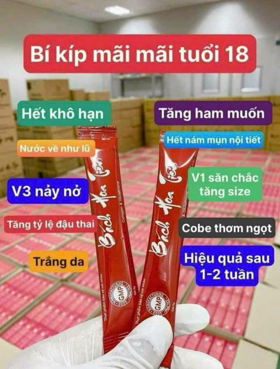 Chỉ cần ngày 2 gói cốm nội tiết Bách Hoa Tiên Sẽ giúp bạn tăng size vòng 1 sau 1 liệu trình mờ nám giảm mụn Chỉ cần ngày 2 gói cốm nội tiết Bách Hoa Tiên Sẽ giúp bạn tăng size vòng 1 sau 1 liệu trình mờ nám giảm mụn