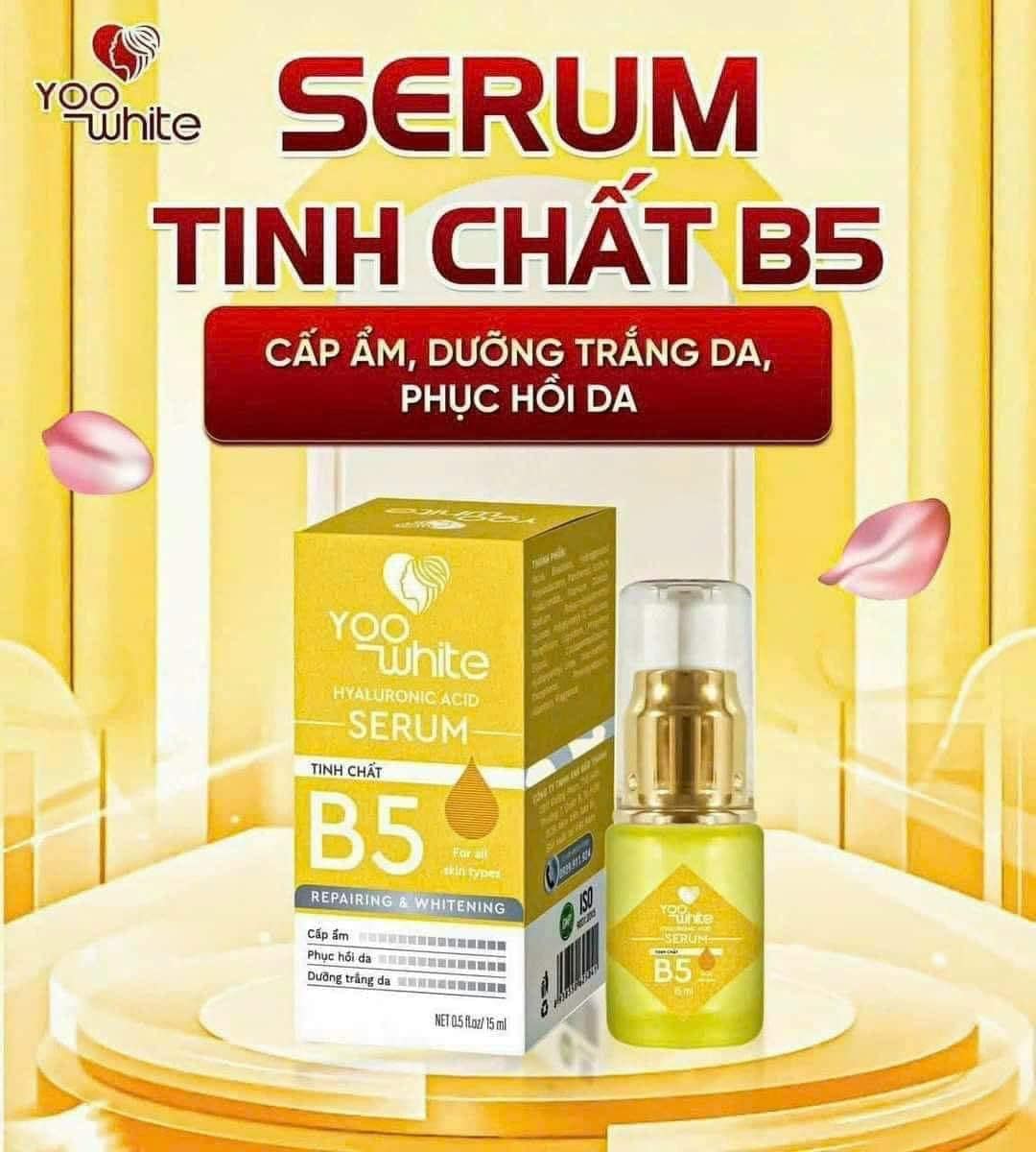 Nhờ 3 giọt tinh chất B5 mỗi ngày cung cấp dưỡng chất cho da khoẻ mạnh Nhờ 3 giọt tinh chất B5 mỗi ngày cung cấp dưỡng chất cho da khoẻ mạnh