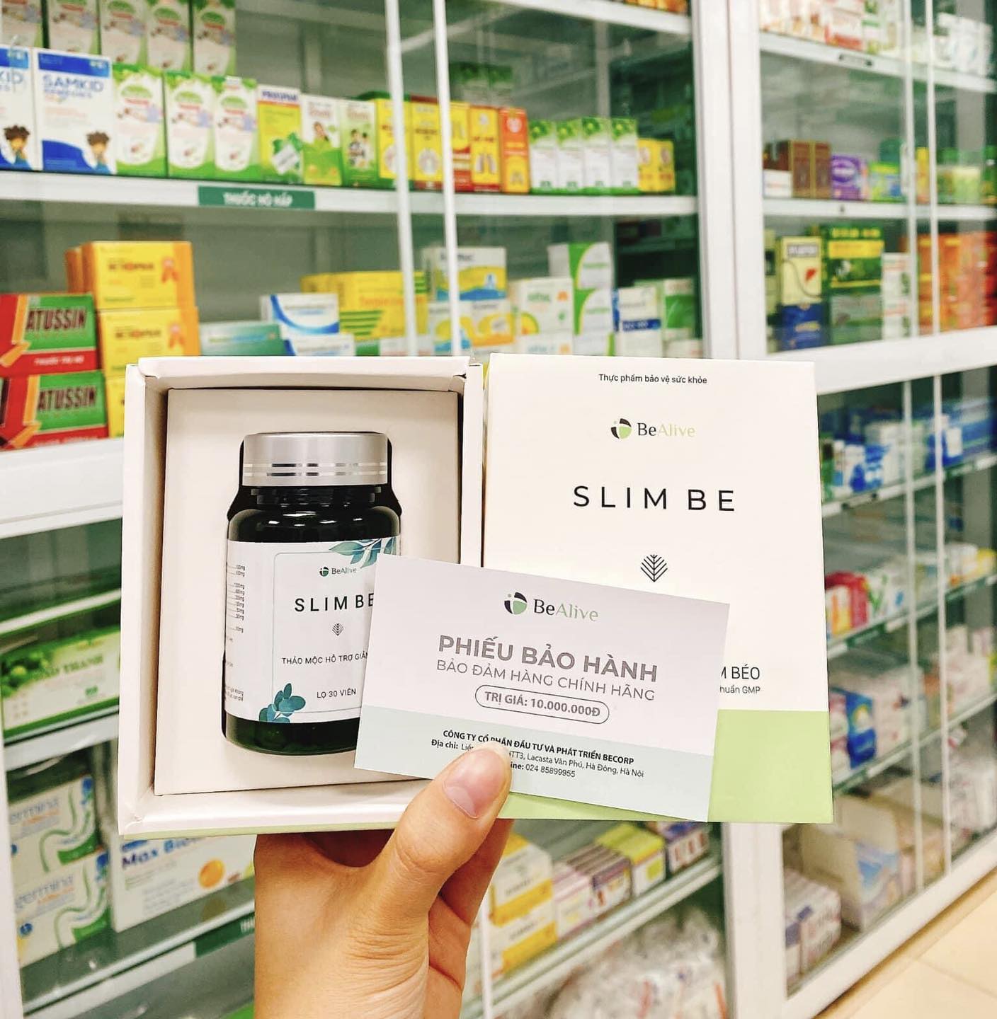 1 hộp Giảm Cân SlimBe BeaLive chính hãng 1 hộp Giảm Cân SlimBe BeaLive chính hãng