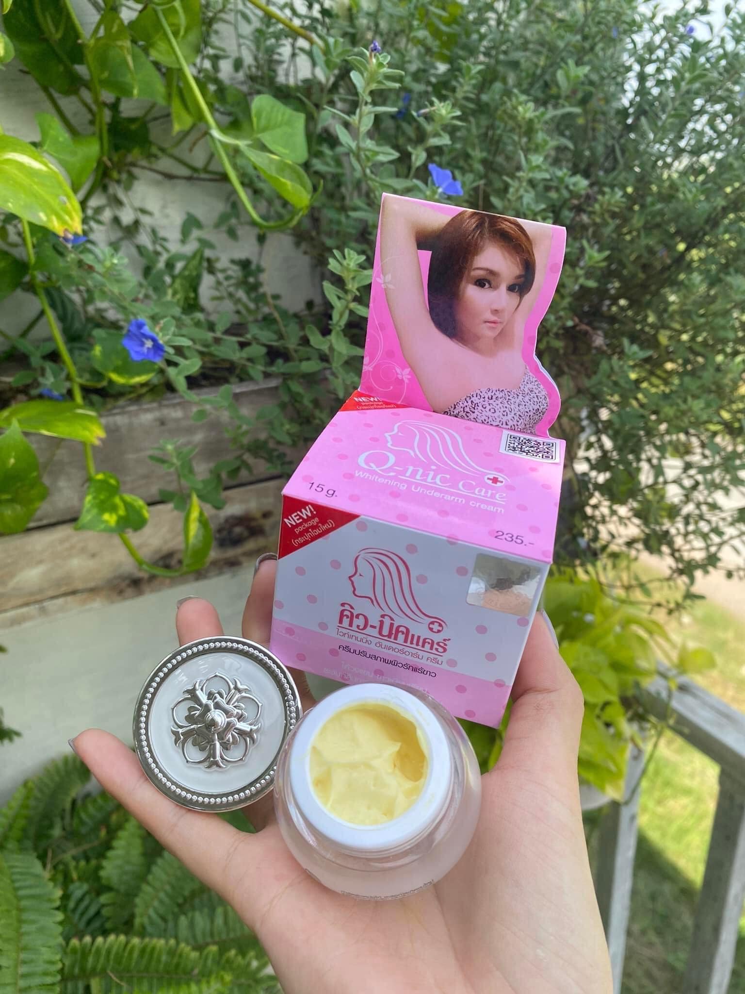 Kem Trị Thâm Nách Qnic Thái Lan rất hiệu quả để làm trắng nách Kem Trị Thâm Nách Qnic Thái Lan rất hiệu quả để làm trắng nách