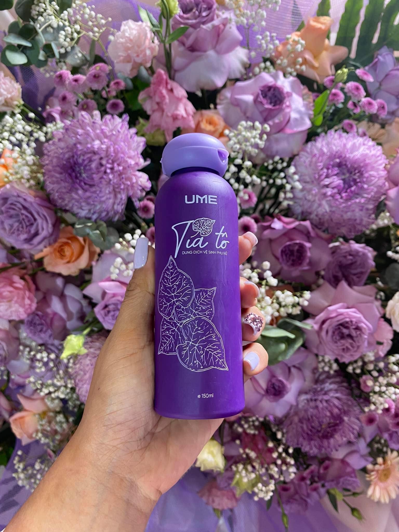 Dung Dịch Vệ Sinh Phụ Nữ Tía Tô UME Ngọc Trinh 150ml giải pháp các vấn đề vùng kín Dung Dịch Vệ Sinh Phụ Nữ Tía Tô UME Ngọc Trinh 150ml giải pháp các vấn đề vùng kín