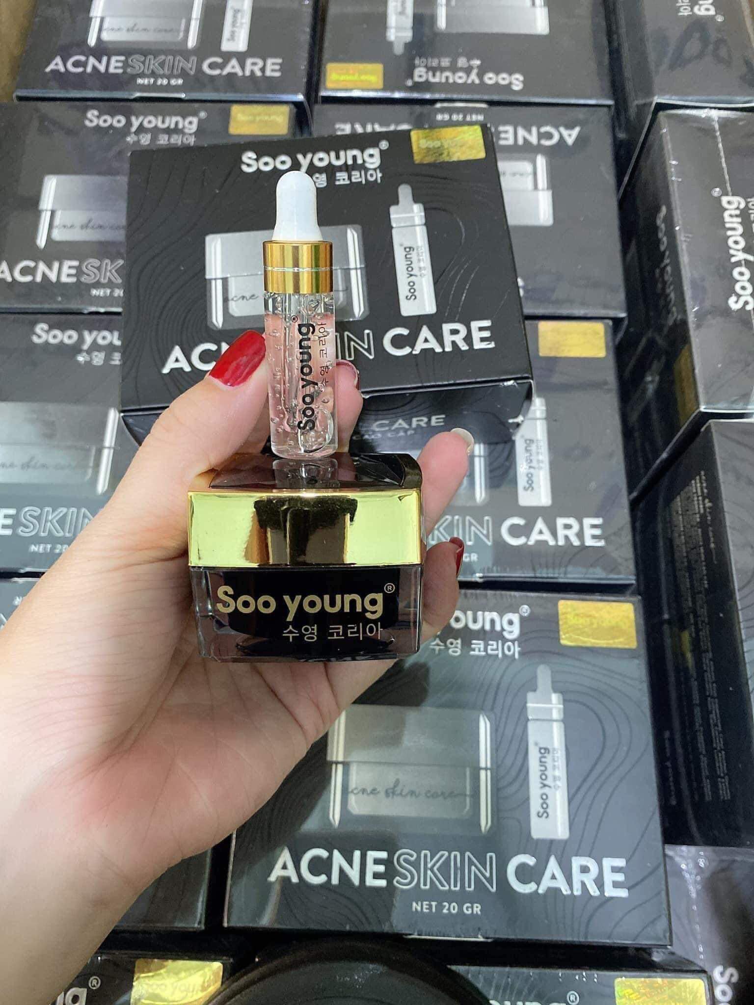 Combo Kem Và Serum giảm Mụn Soo Young Combo Kem Và Serum giảm Mụn Soo Young