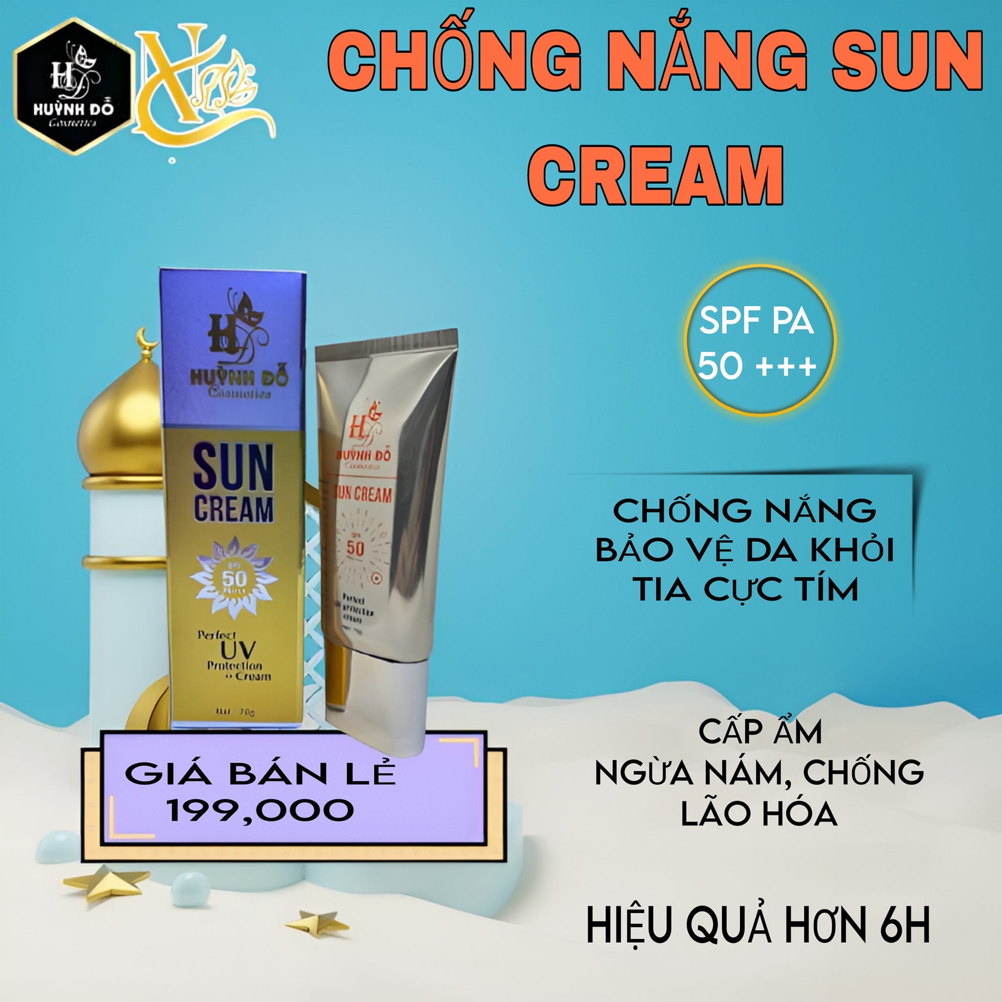 Kem Chống Nắng Huỳnh Đỗ thêm tự tin giữa nắng hè Kem Chống Nắng Huỳnh Đỗ thêm tự tin giữa nắng hè