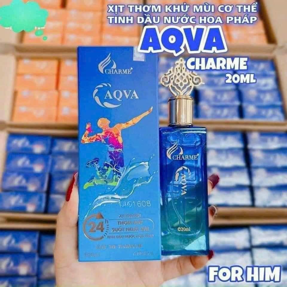 Xịt Khử Mùi Charme Aqva 20ml Xịt Khử Mùi Charme Aqva 20ml