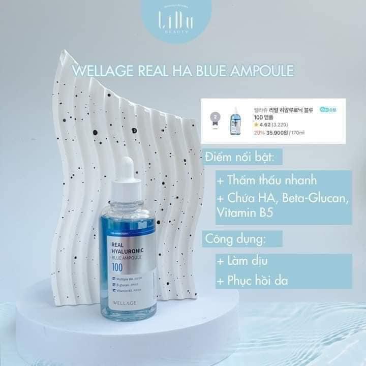 Vô tình thấy có bạn khen Serum HA của Wellage mà nhấn mạnh nó tốt hơn hẳn Torriden Vô tình thấy có bạn khen Serum HA của Wellage mà nhấn mạnh nó tốt hơn hẳn Torriden