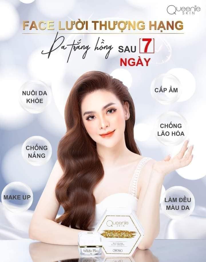 Kem Face Lười Queenie Skin Thượng Hạng White Plus Kem Face Lười Queenie Skin Thượng Hạng White Plus