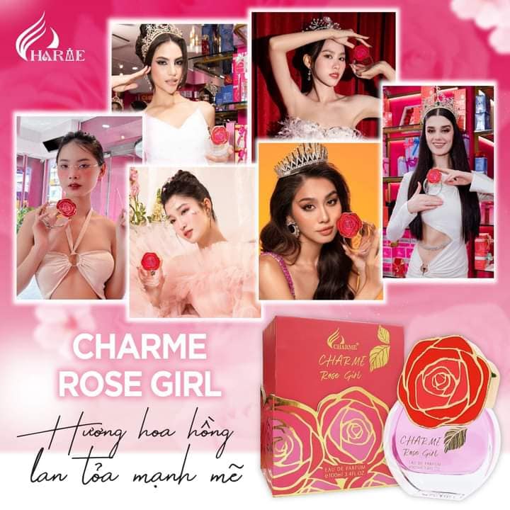 Đỉnh cao về sự quý phái mà tao nhã mùi hương Charme Rose Girl Đỉnh cao về sự quý phái mà tao nhã mùi hương Charme Rose Girl