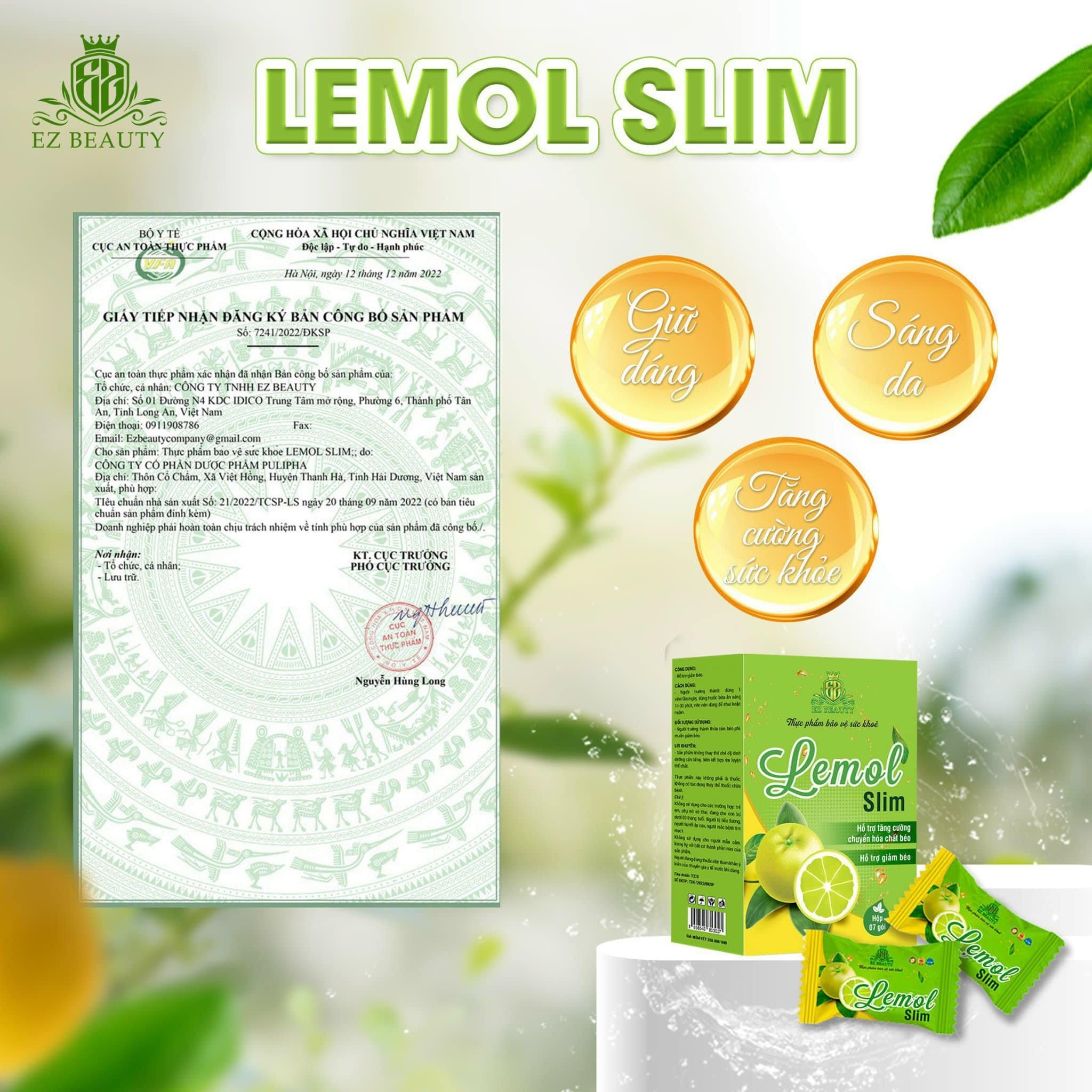 Kẹo Giảm Cân Chanh Lime Slim Ez Beauty giải pháp giảm cân an toàn cho bạn Kẹo Giảm Cân Chanh Lime Slim Ez Beauty giải pháp giảm cân an toàn cho bạn