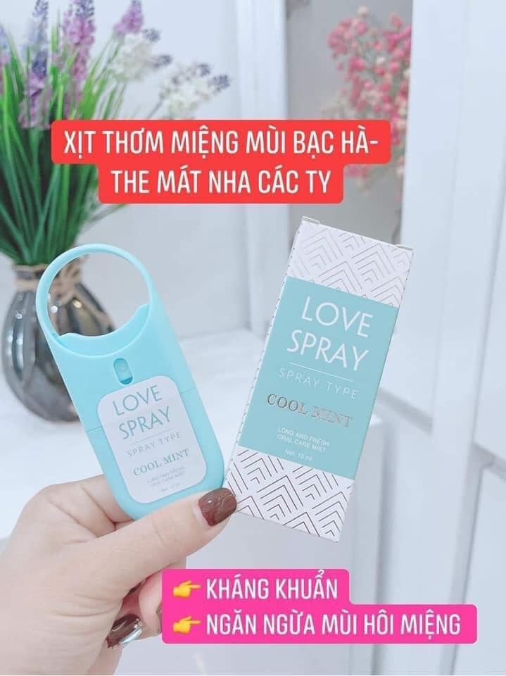cơn bão Xịt Thơm Miệng Love Spray Cool Mint Qlady Onaya cơn bão Xịt Thơm Miệng Love Spray Cool Mint Qlady Onaya