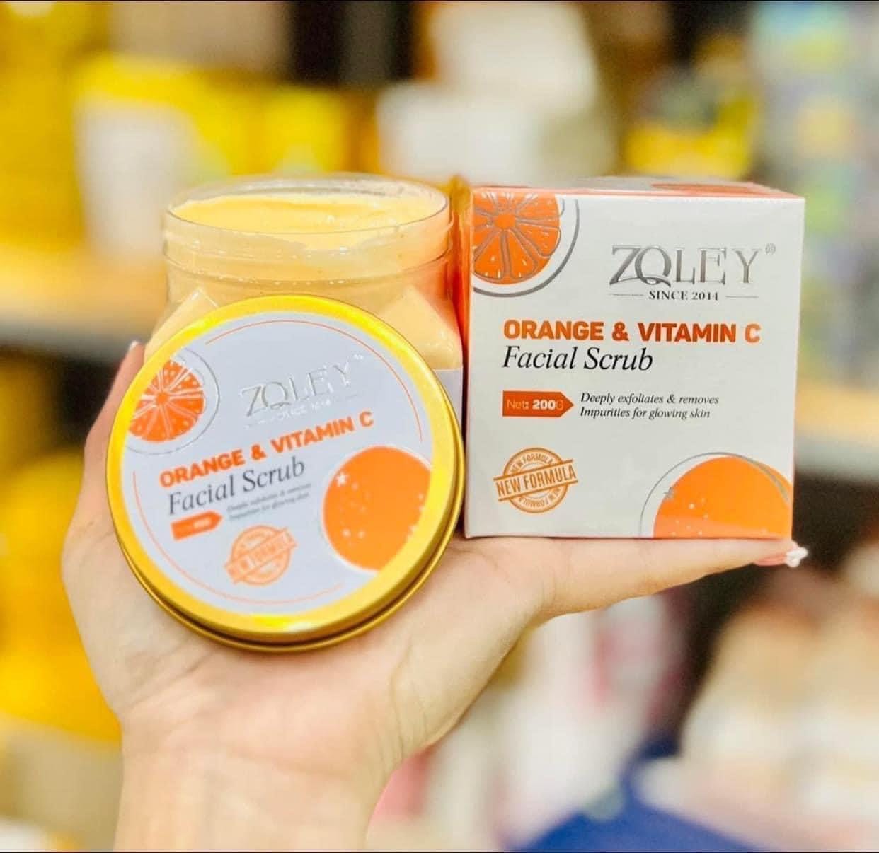 Tẩy Tế Bào Chết Cam Dành Cho Body Và Face Zoley Tẩy Tế Bào Chết Cam Dành Cho Body Và Face Zoley