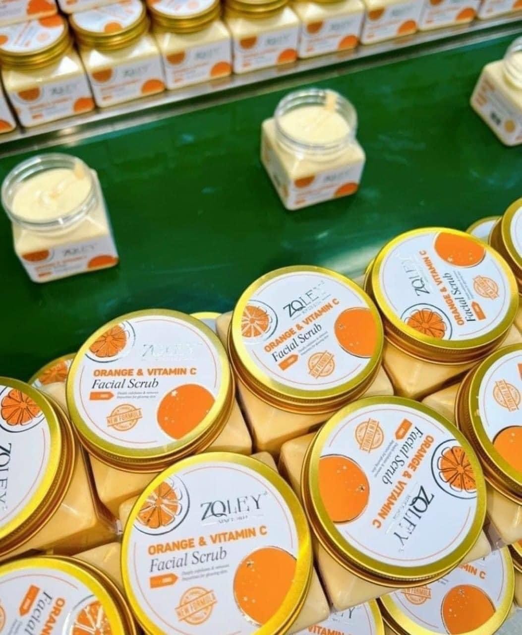 Tẩy Tế Bào Chết Cam Dành Cho Body Và Face Zoley Tẩy Tế Bào Chết Cam Dành Cho Body Và Face Zoley