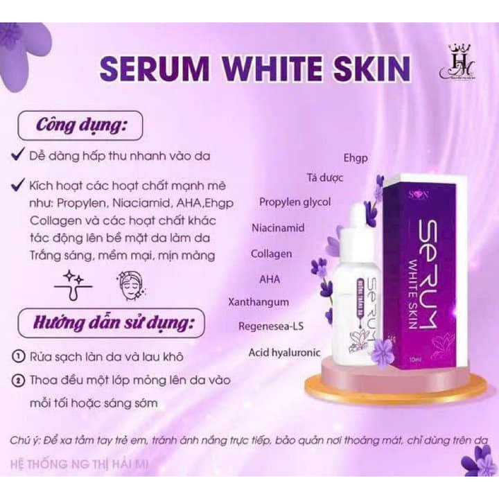 Serum Dưỡng Trắng Da White SK SON Group Serum Dưỡng Trắng Da White SK SON Group