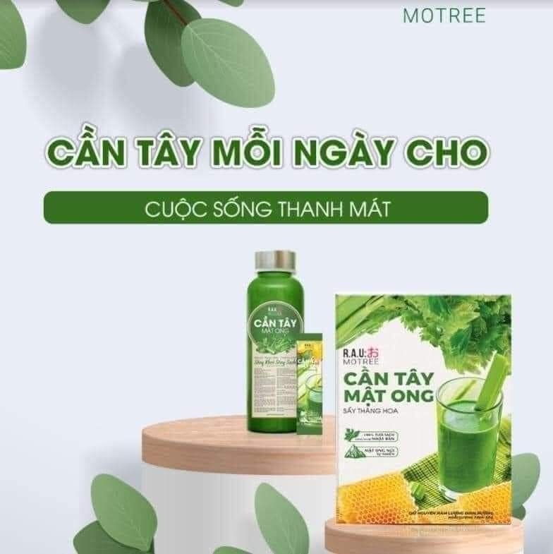 Cần Tây Mật Ong Motree hỗ trợ giảm cân an toàn Cần Tây Mật Ong Motree hỗ trợ giảm cân an toàn