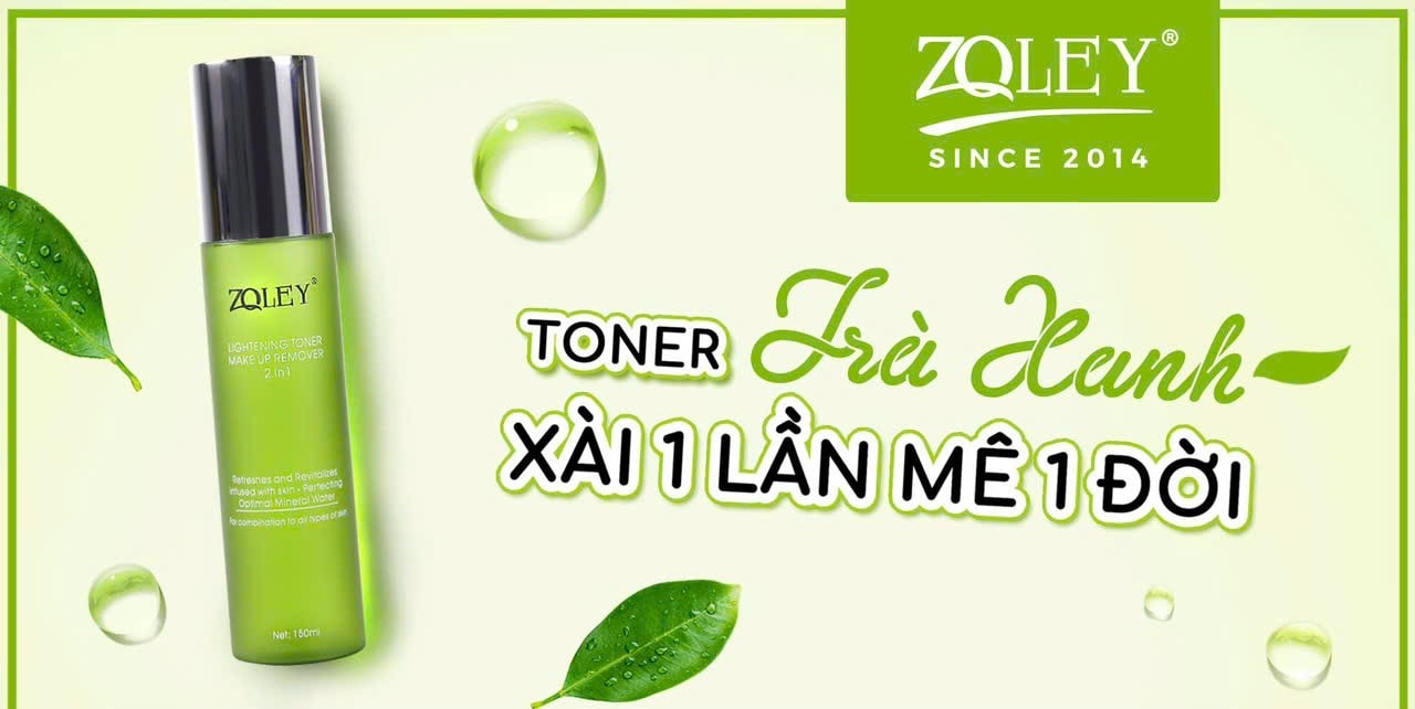Nước Tẩy Trang Cấp Ẩm Trà Xanh 2IN1 Zoley Toner Xịn Xò Nhất Của Năm Nước Tẩy Trang Cấp Ẩm Trà Xanh 2IN1 Zoley Toner Xịn Xò Nhất Của Năm