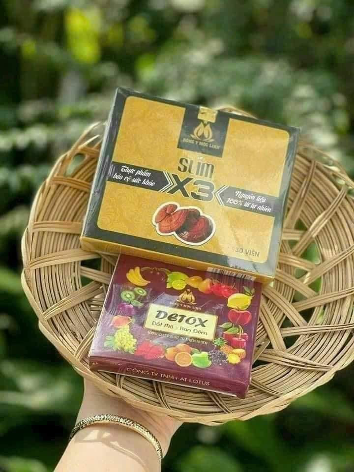 Giảm Cân Slim X3 Đông Y Mộc Linh Giảm Cân Slim X3 Đông Y Mộc Linh