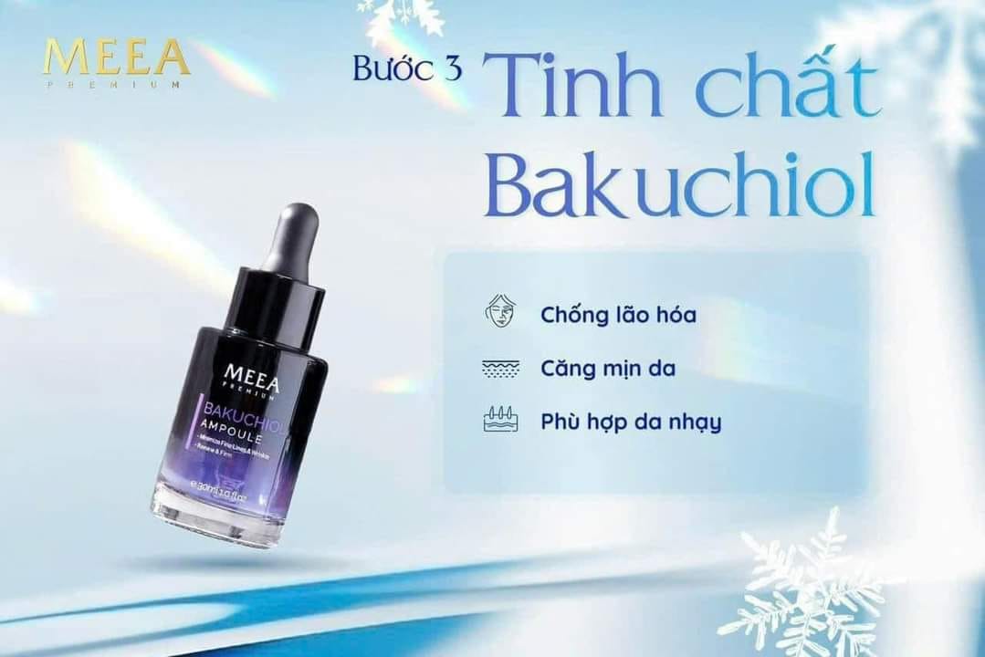 Serum Dưỡng Trắng Bakuchiol Ampoule V2 Meea Origin Phiên Bản Mới 30ml Serum Dưỡng Trắng Bakuchiol Ampoule V2 Meea Origin Phiên Bản Mới 30ml